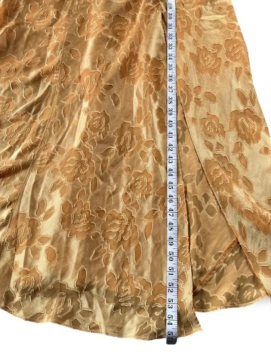 Vintage Victoria’s Secret Gold Label Velvet Burnout Gown Nightgown Dress Medium - Picture 6 of 8